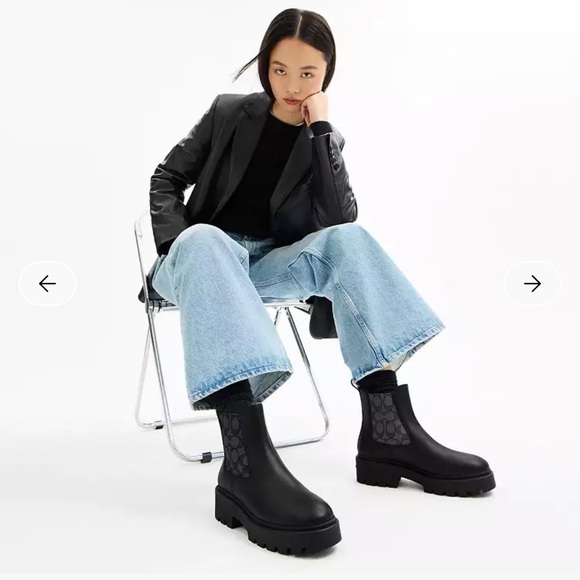 Lucy Chelsea Boot With Signature Polyester - Picture 3 of 3